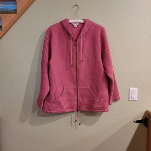 Zip front hoodie